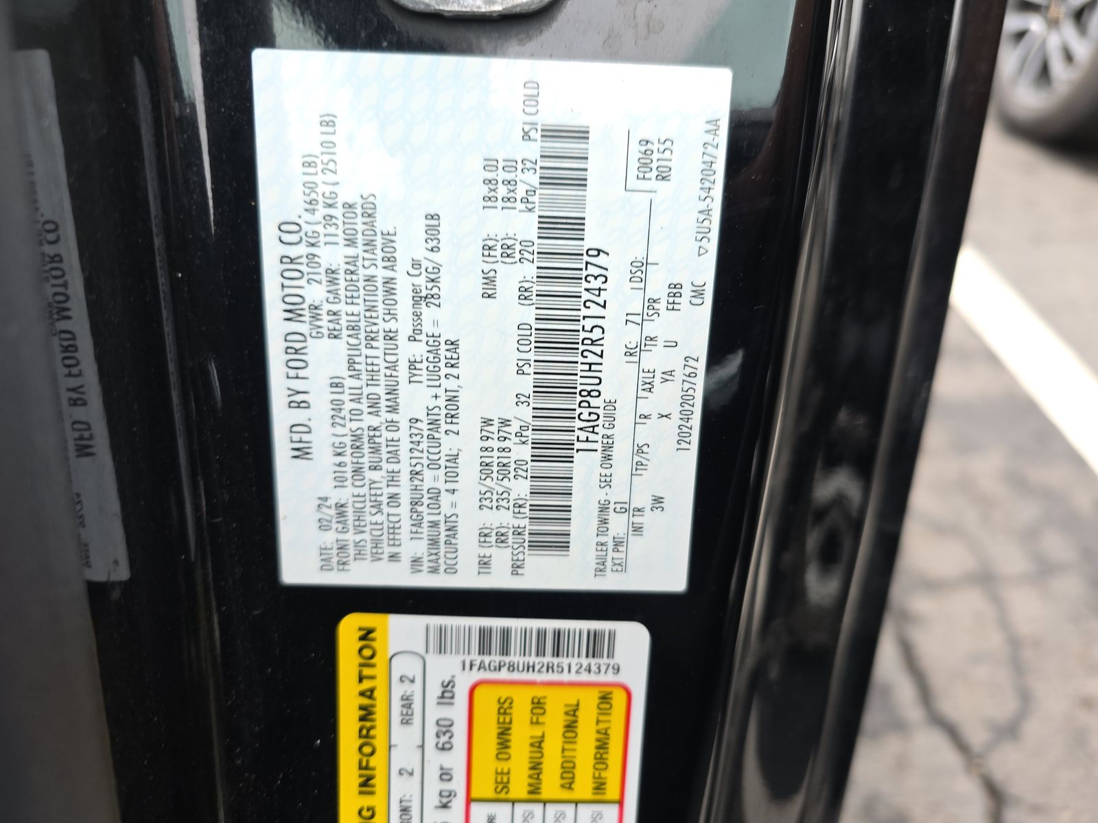 2024 Ford Mustang EcoBoost Premium RWD