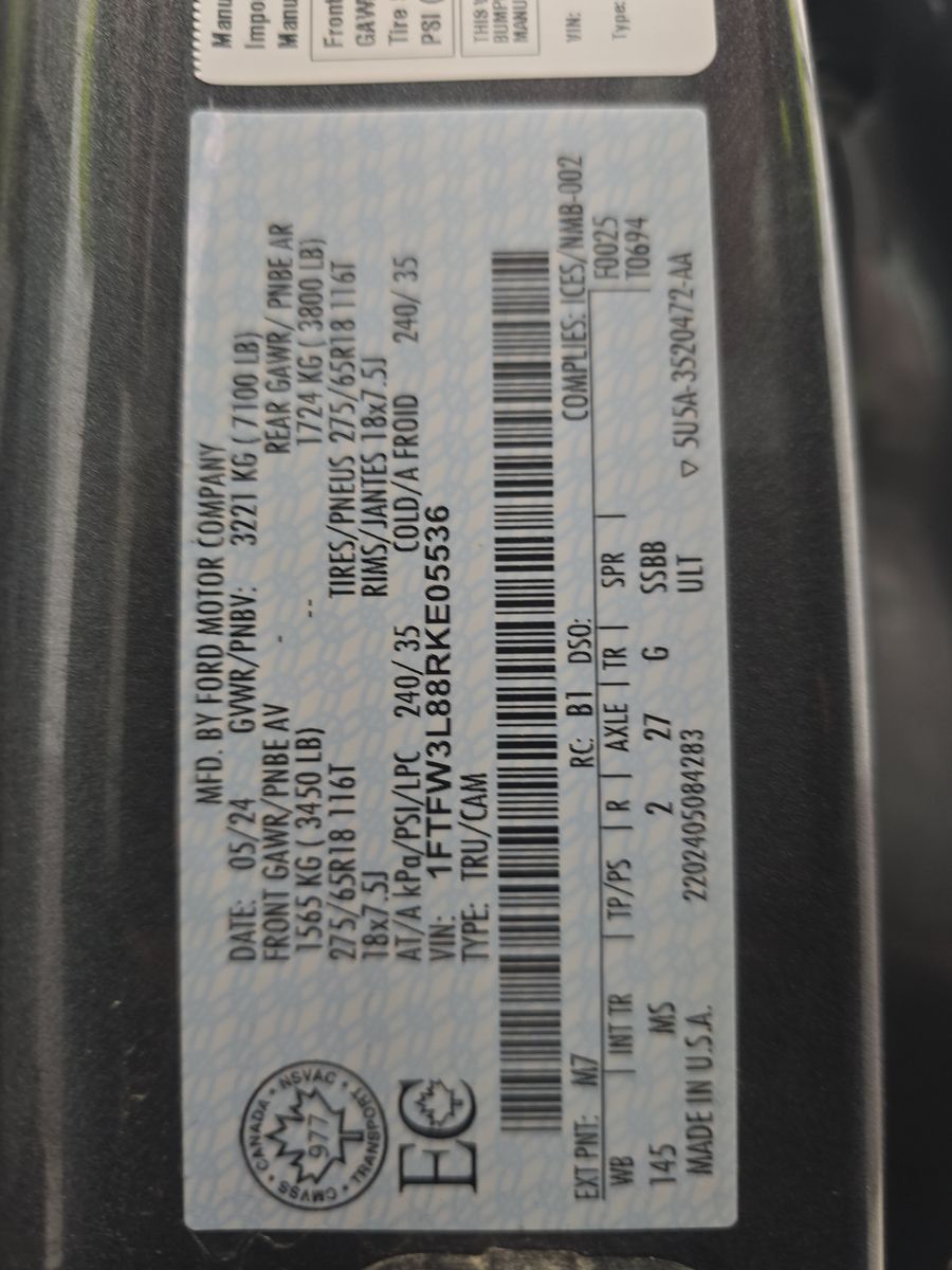 2024 Ford F-150 XLT AWD