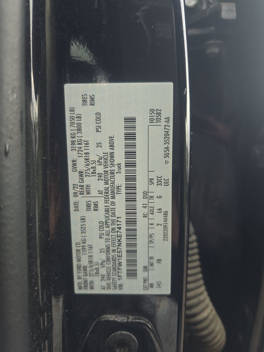 2022 Ford F-150 XLT AWD