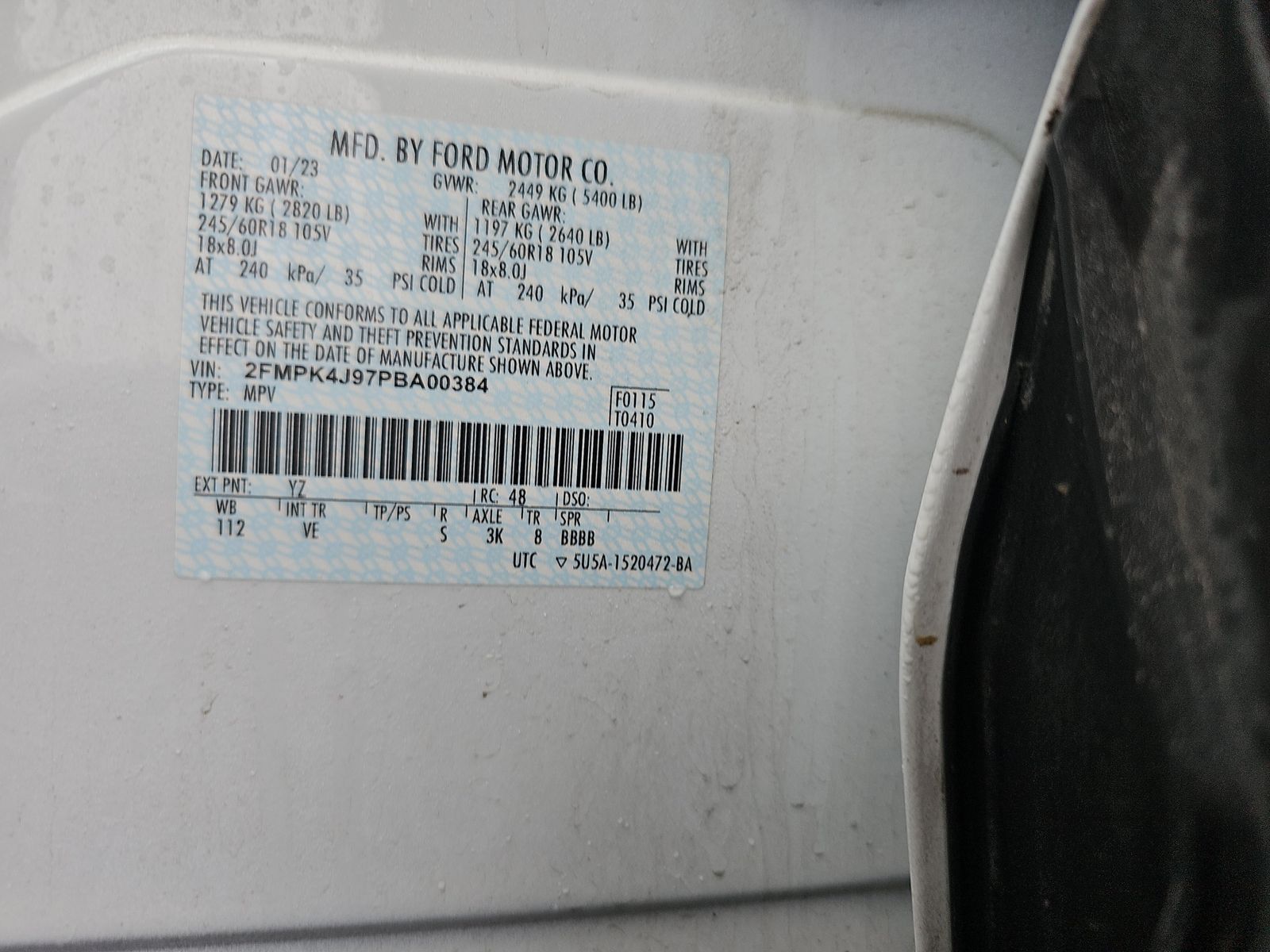 2023 Ford Edge SEL AWD