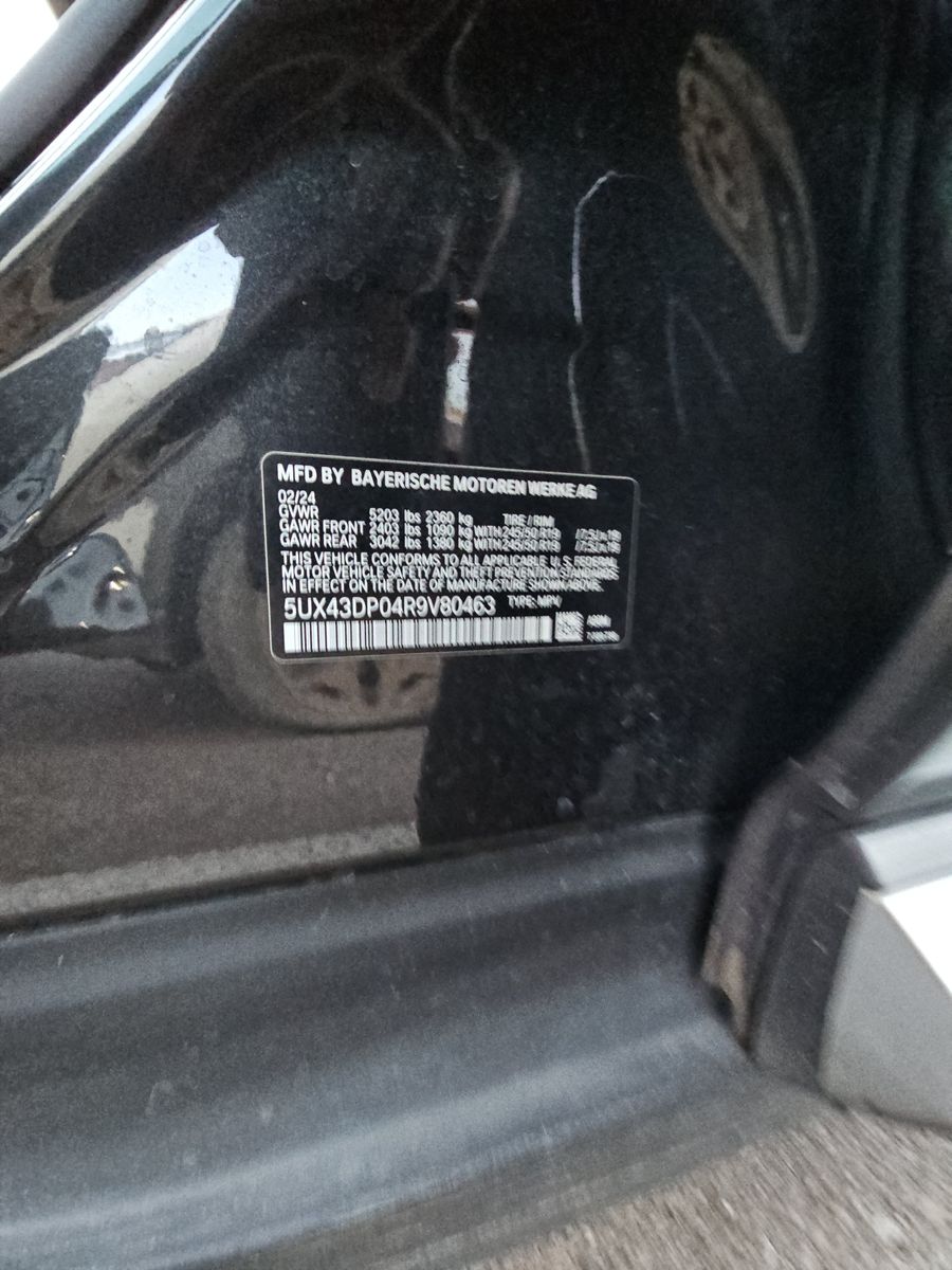 2024 BMW X3 sDrive30i RWD