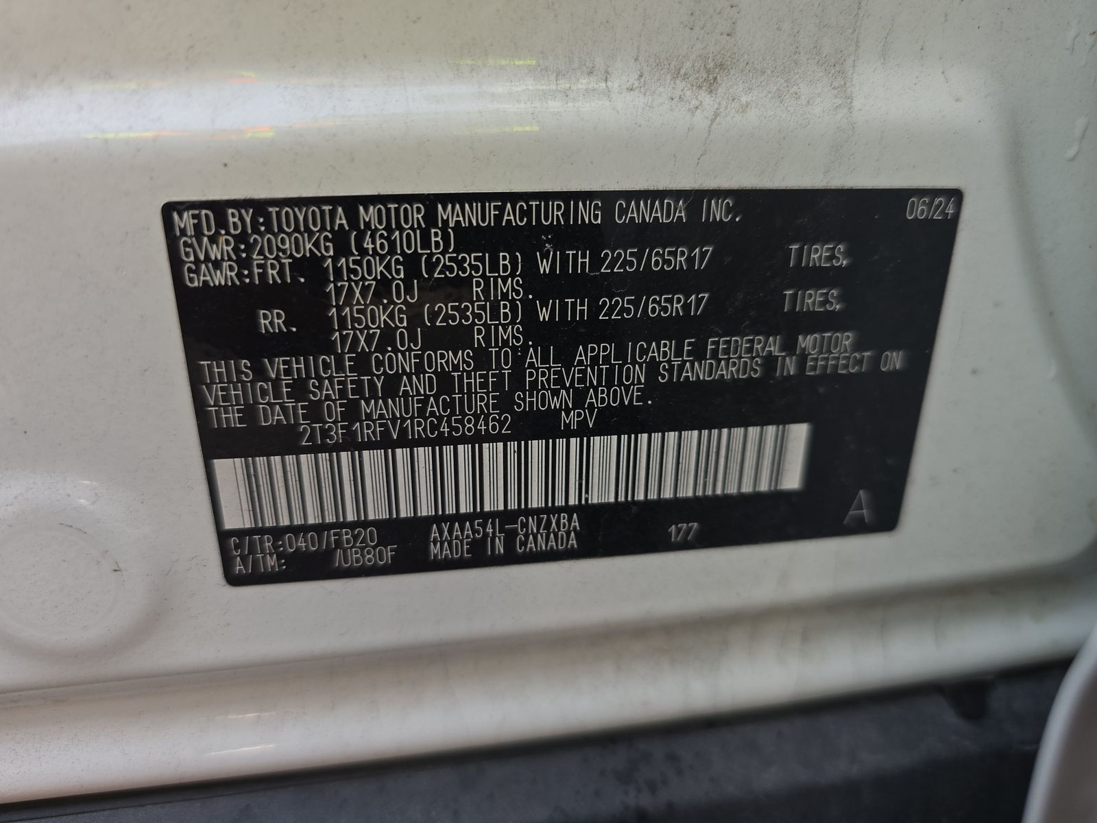 2024 Toyota RAV4 LE AWD