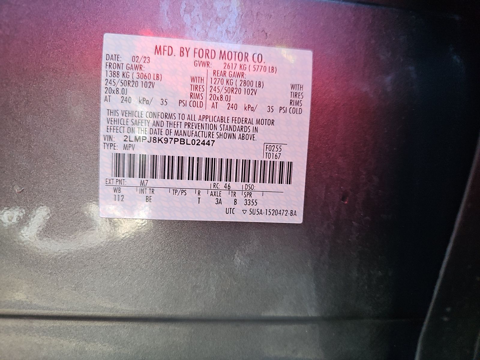 2023 Lincoln Nautilus Reserve AWD