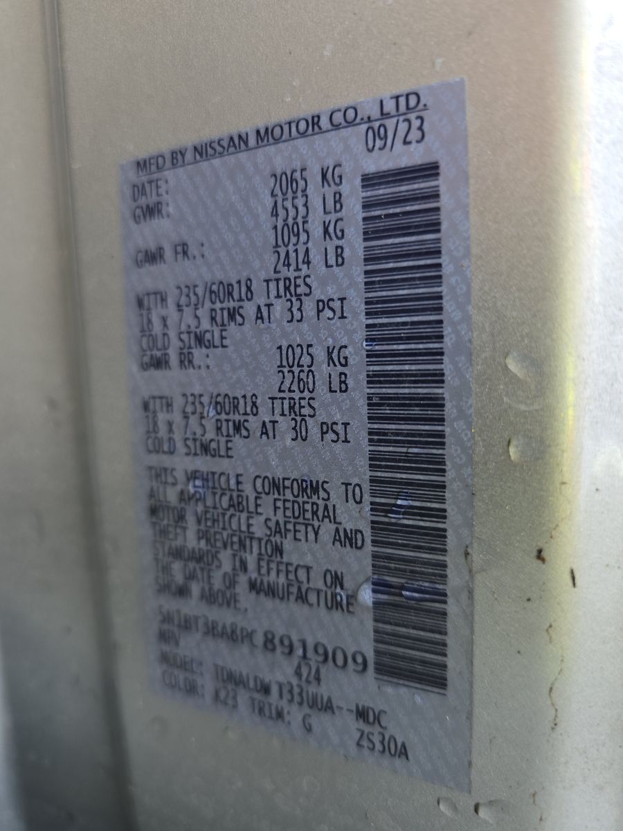 2023 Nissan Rogue SV FWD