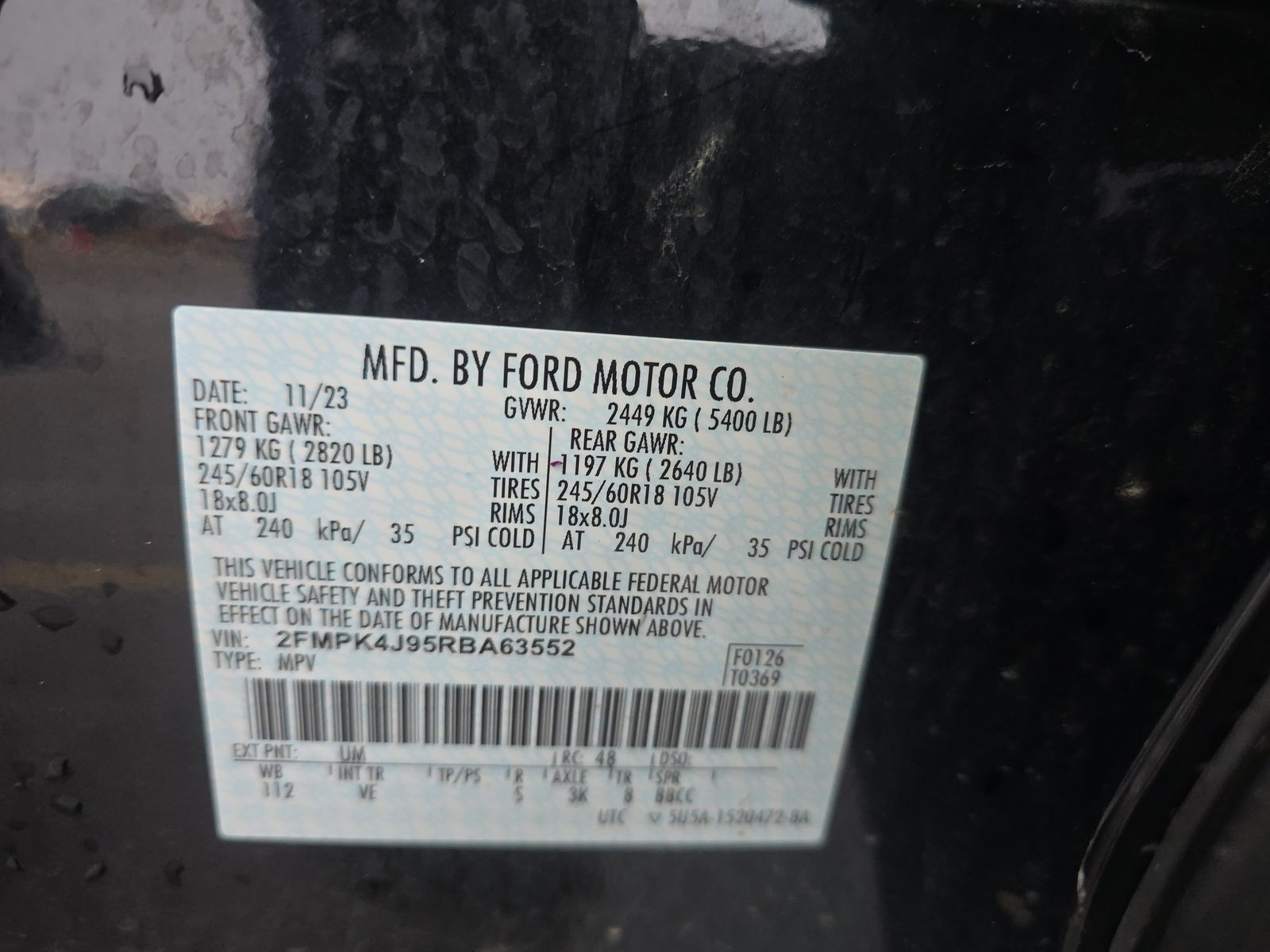 2024 Ford Edge SEL AWD