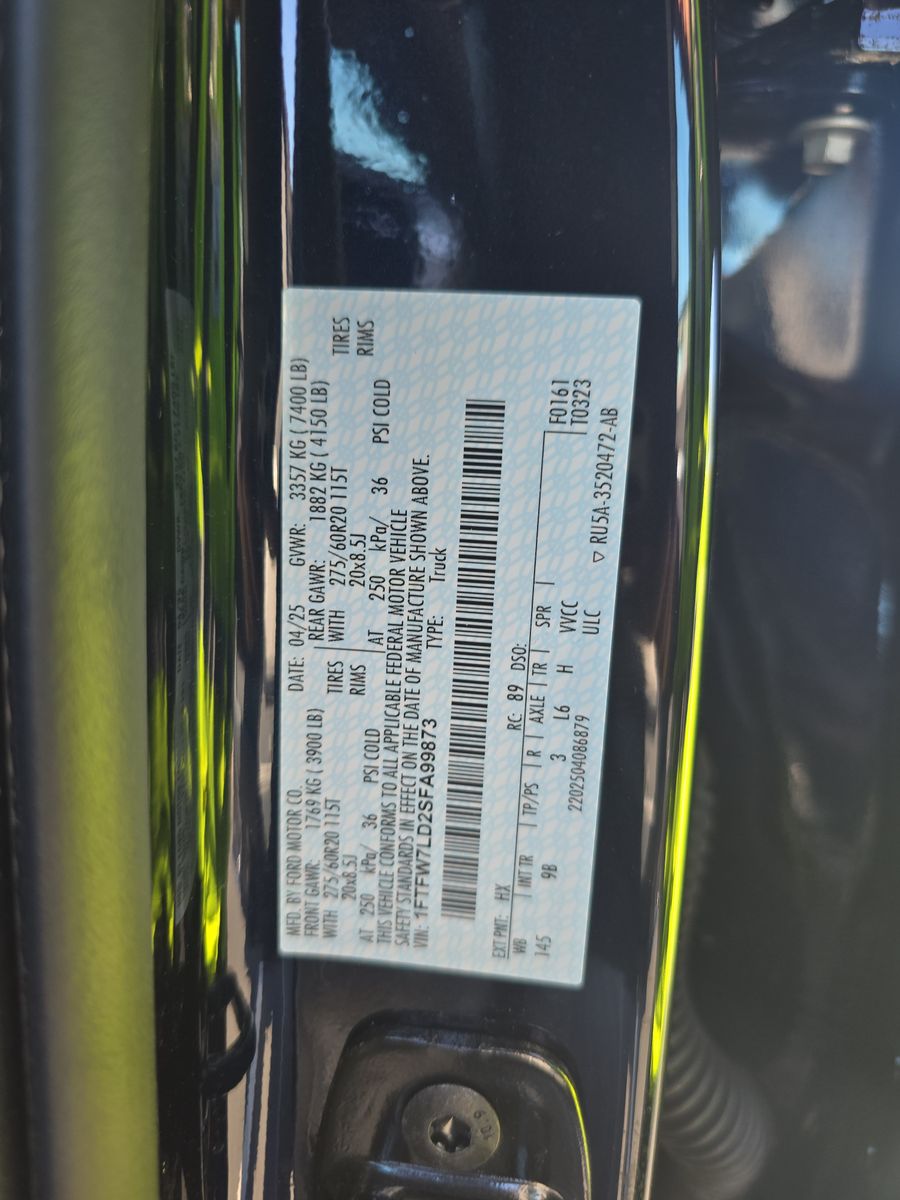 2025 Ford F-150 Hybrid Platinum AWD