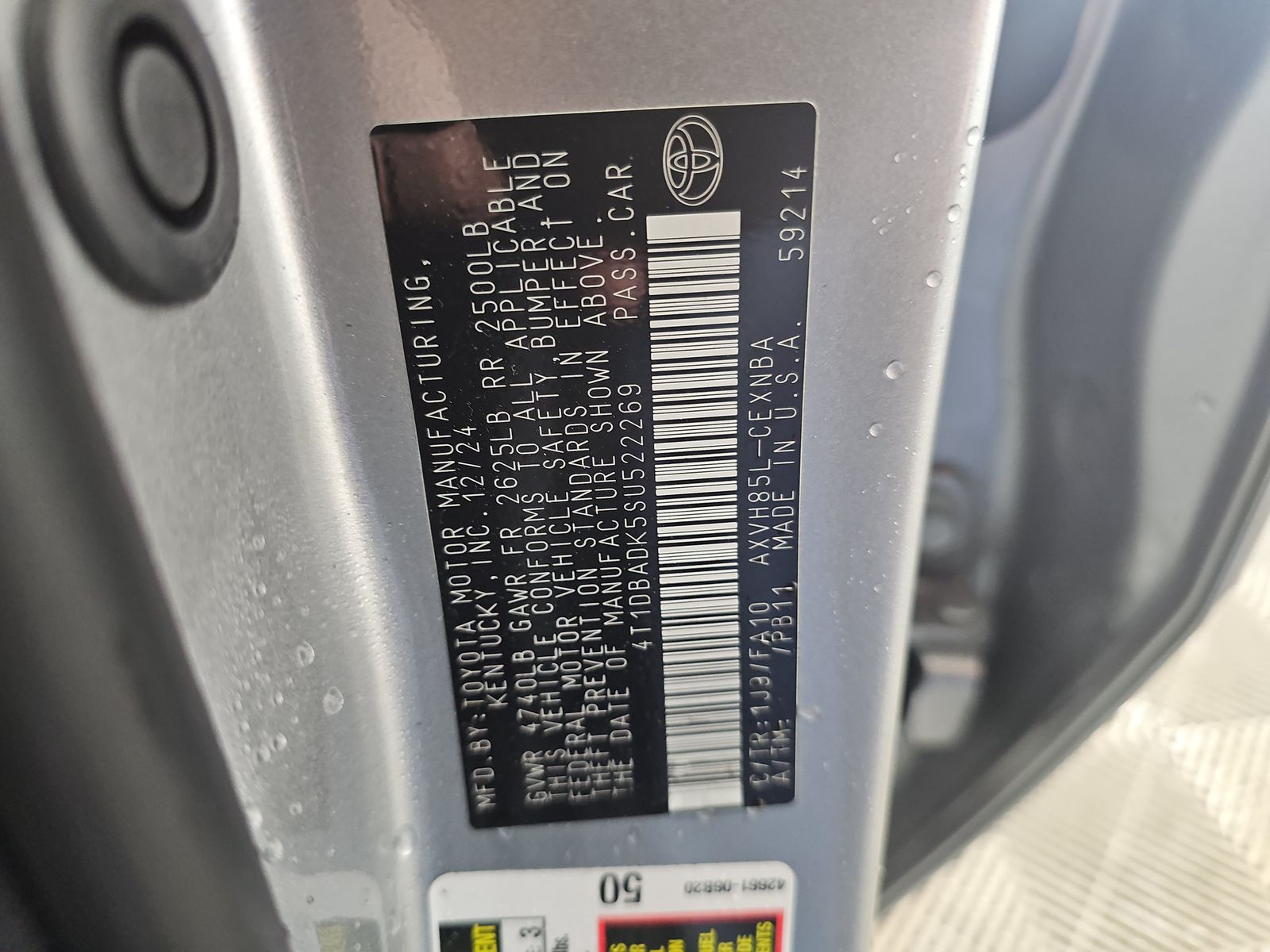 2025 Toyota Camry LE AWD