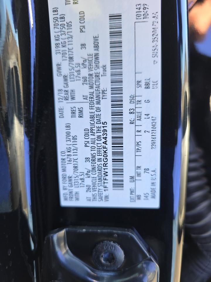 2019 Ford F-150 Raptor AWD