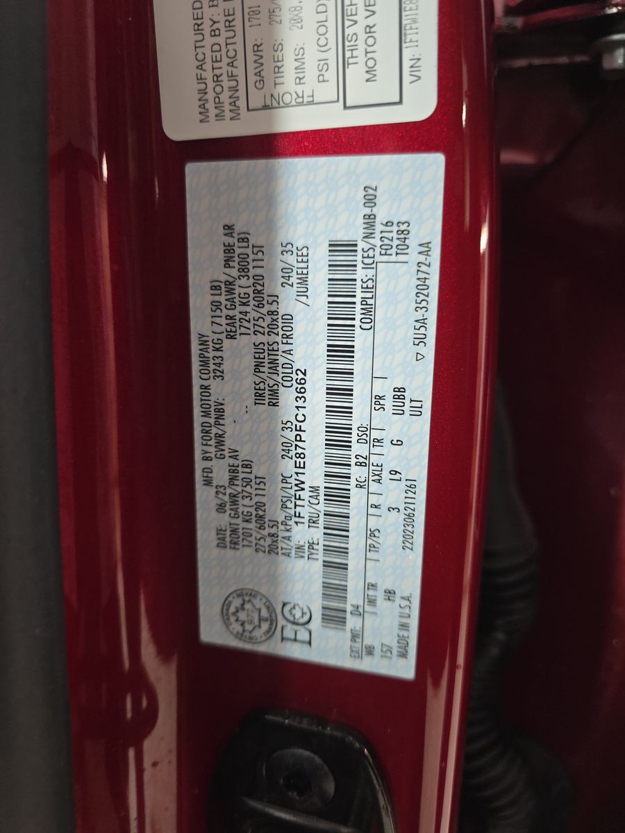 2023 Ford F-150 Lariat AWD