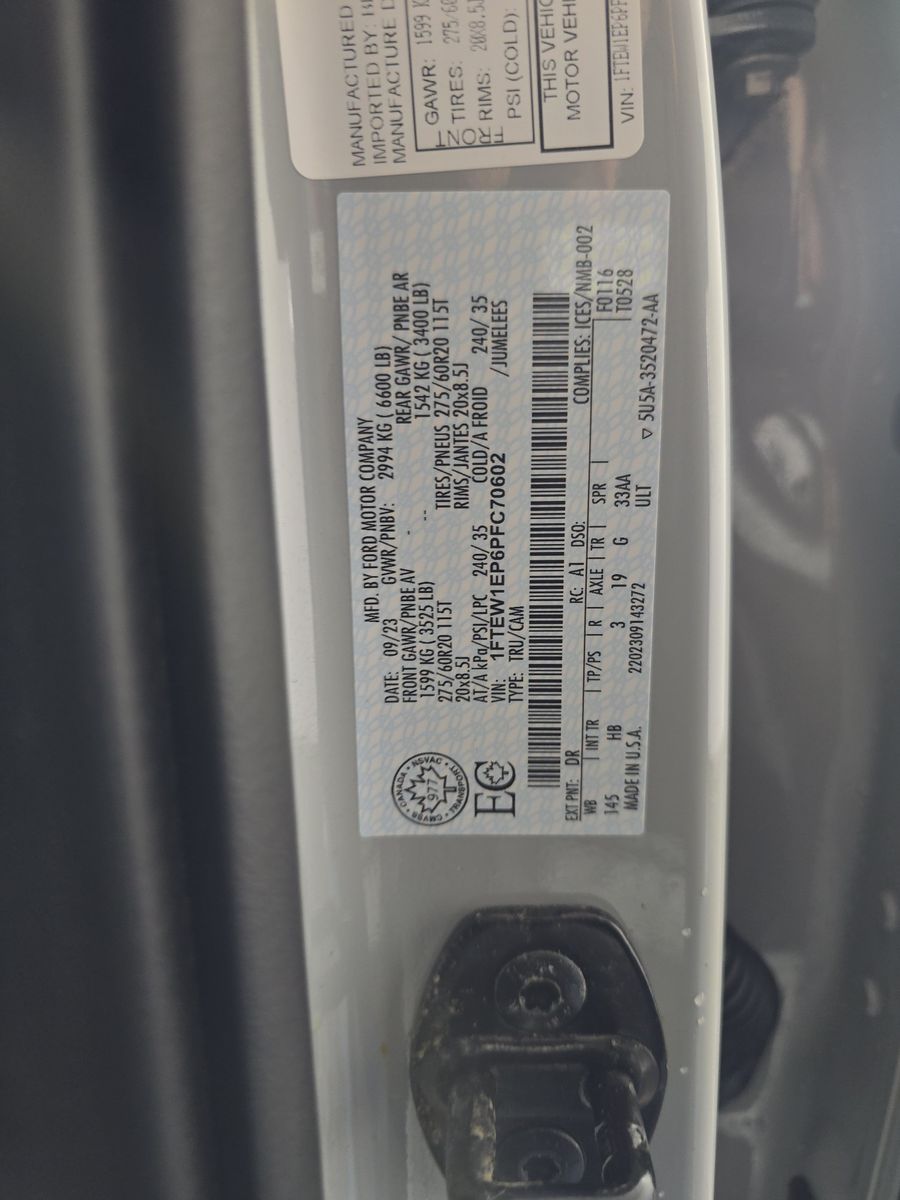 2023 Ford F-150 Lariat AWD