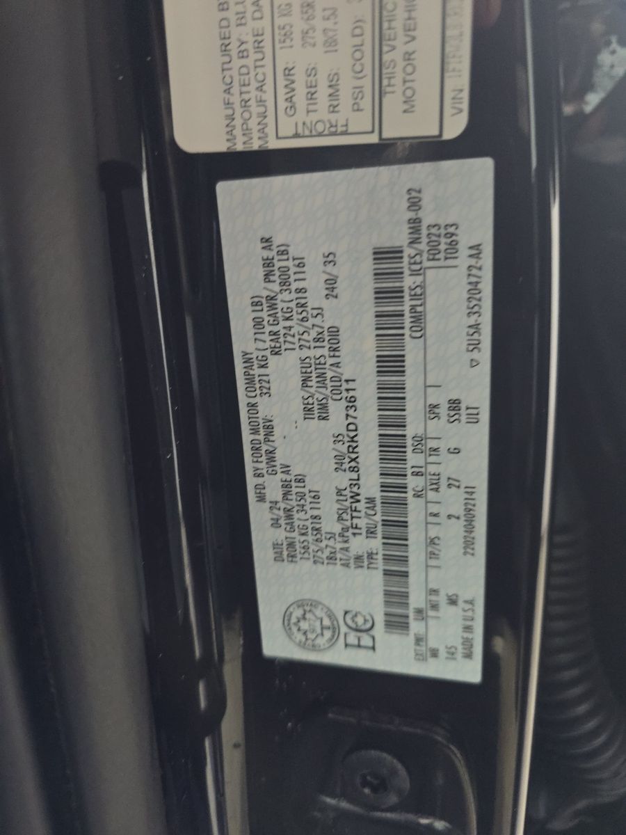 2024 Ford F-150 XLT AWD