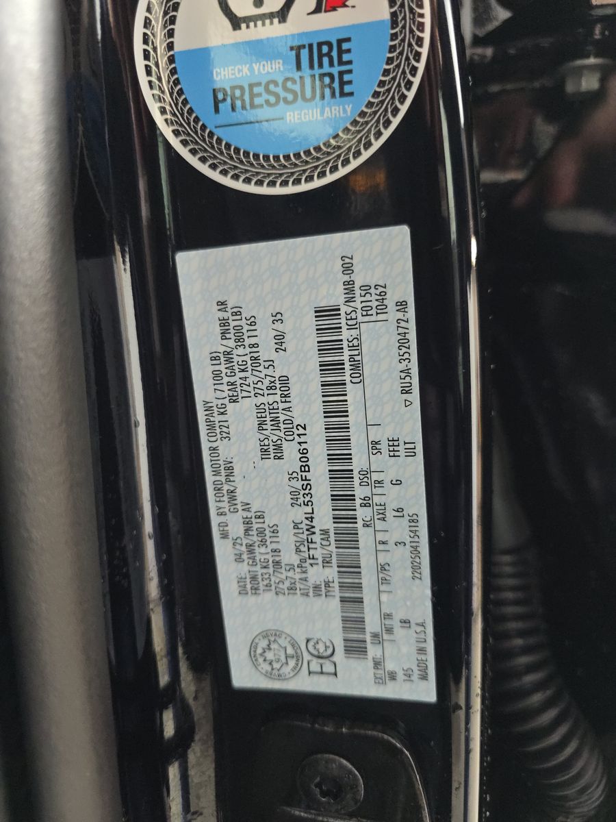 2025 Ford F-150 Tremor AWD