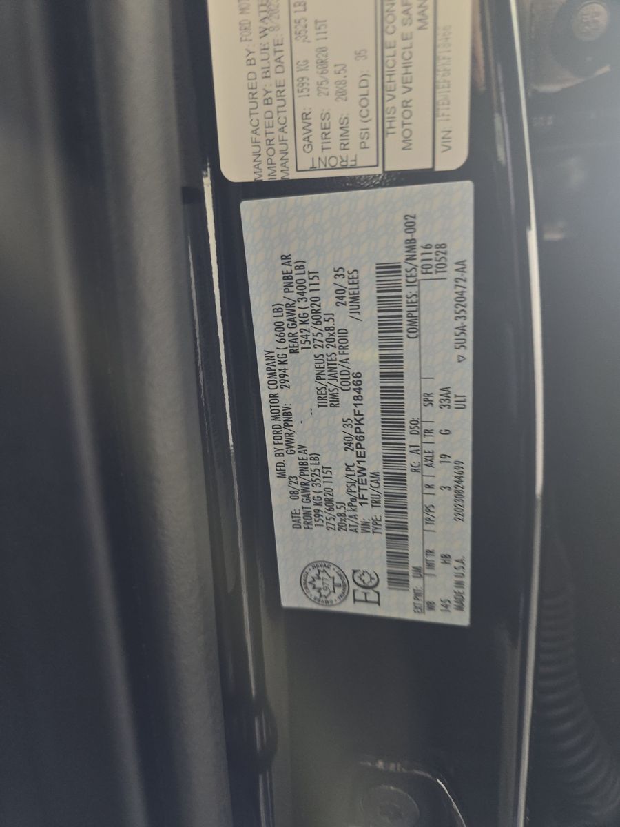 2023 Ford F-150 Lariat AWD