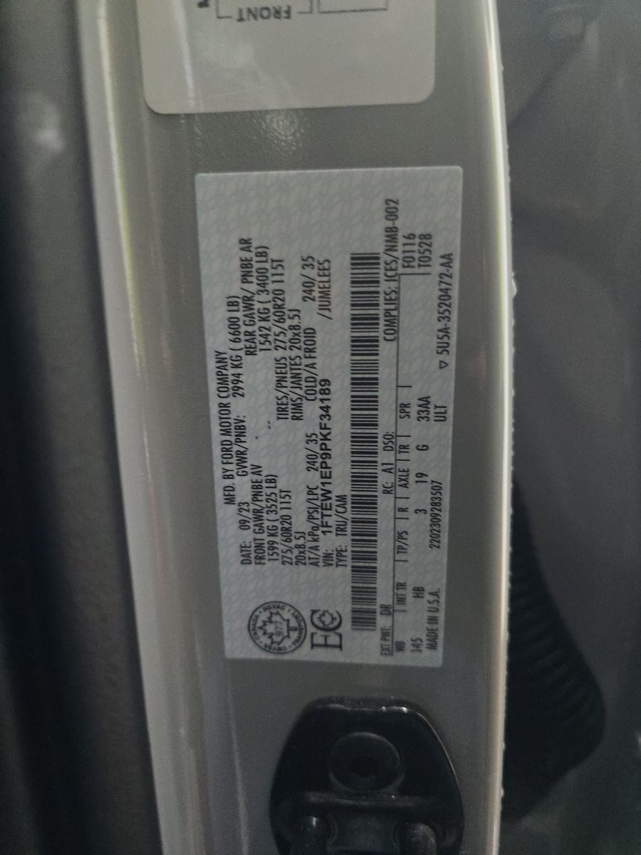 2023 Ford F-150 Lariat AWD