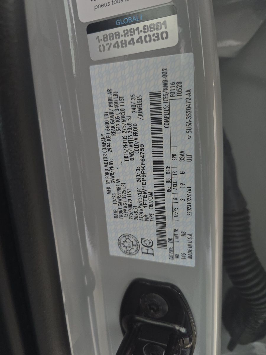 2023 Ford F-150 Lariat AWD