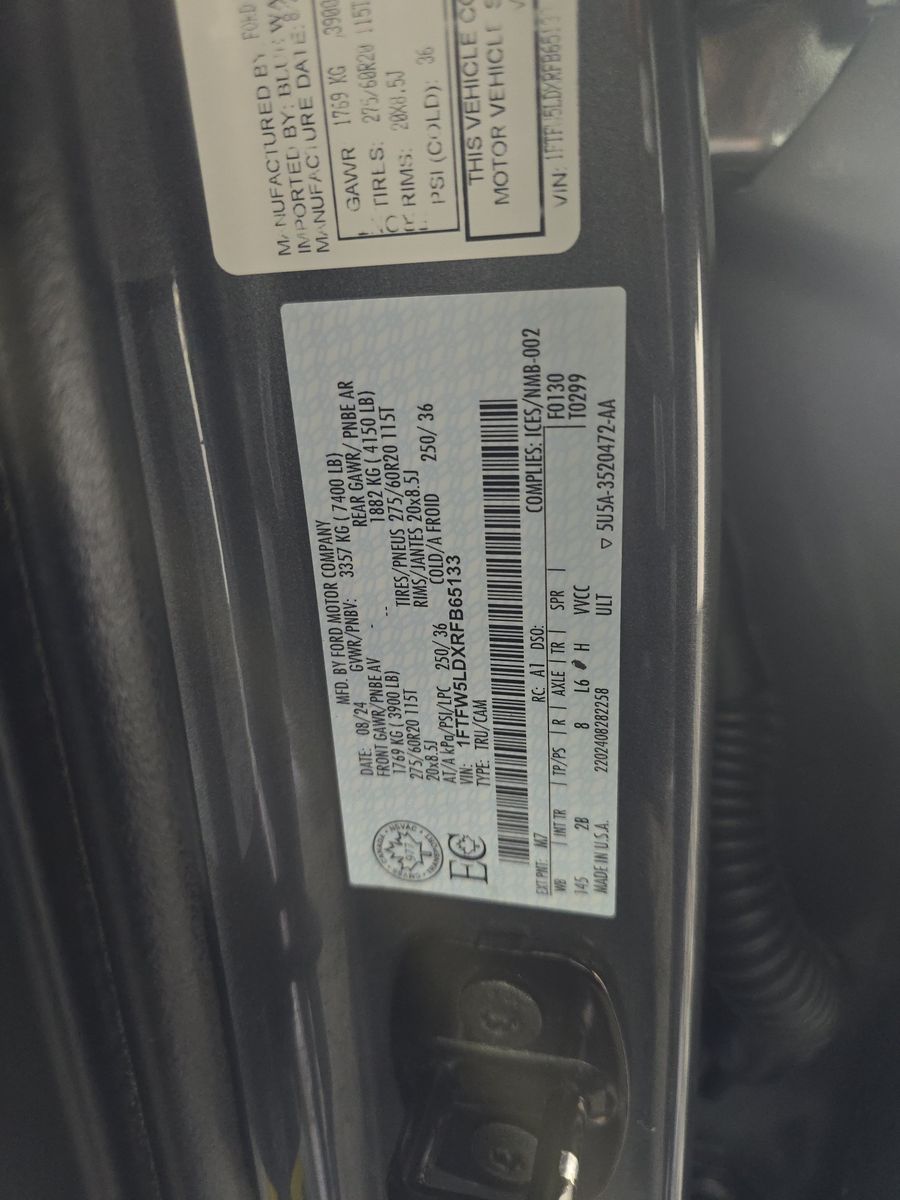 2024 Ford F-150 Hybrid Lariat AWD