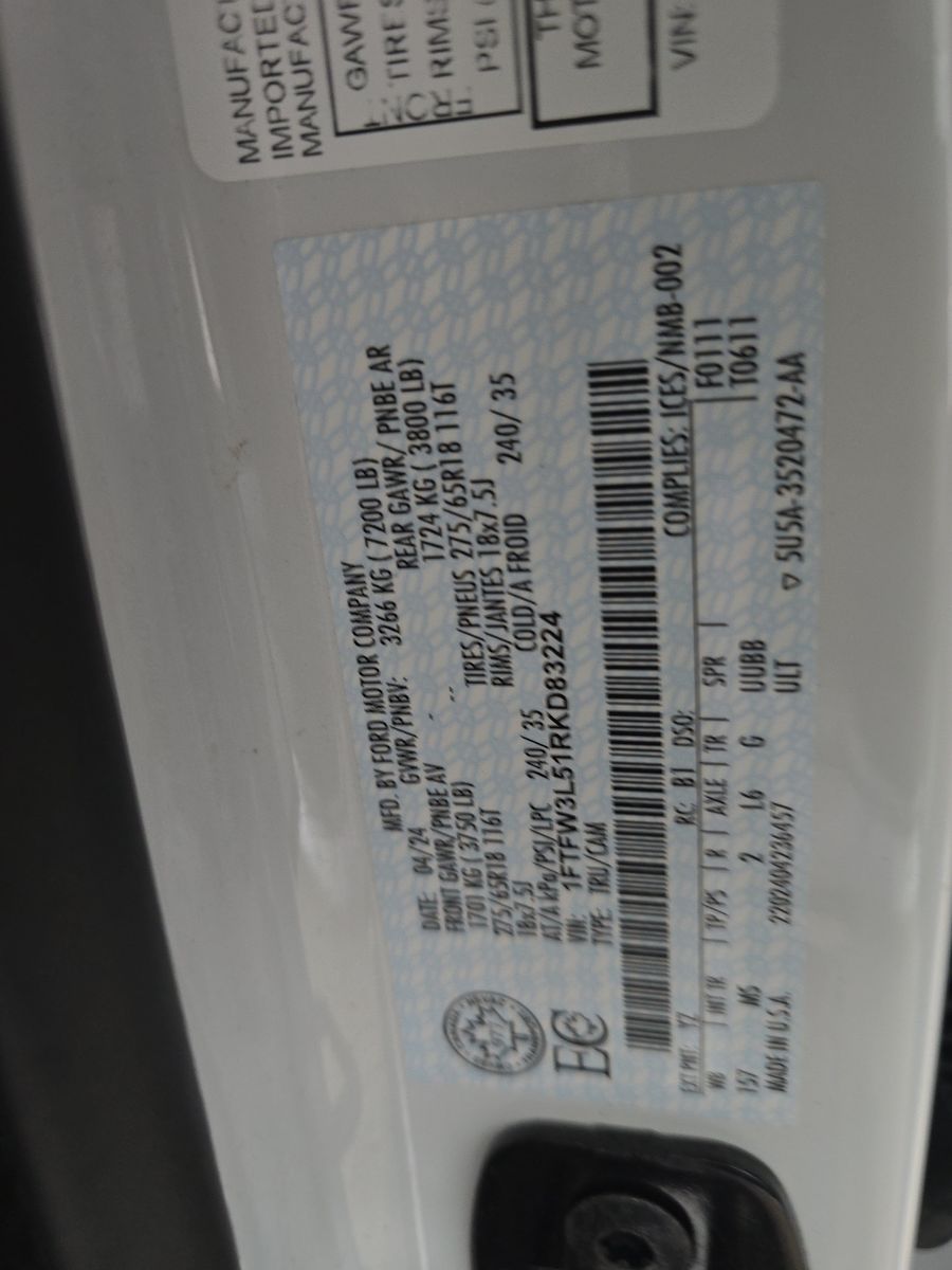 2024 Ford F-150 XLT AWD