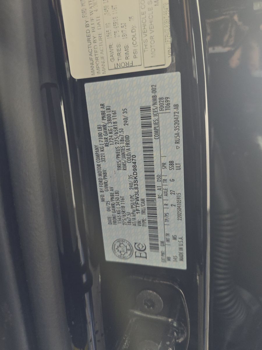 2025 Ford F-150 XLT AWD