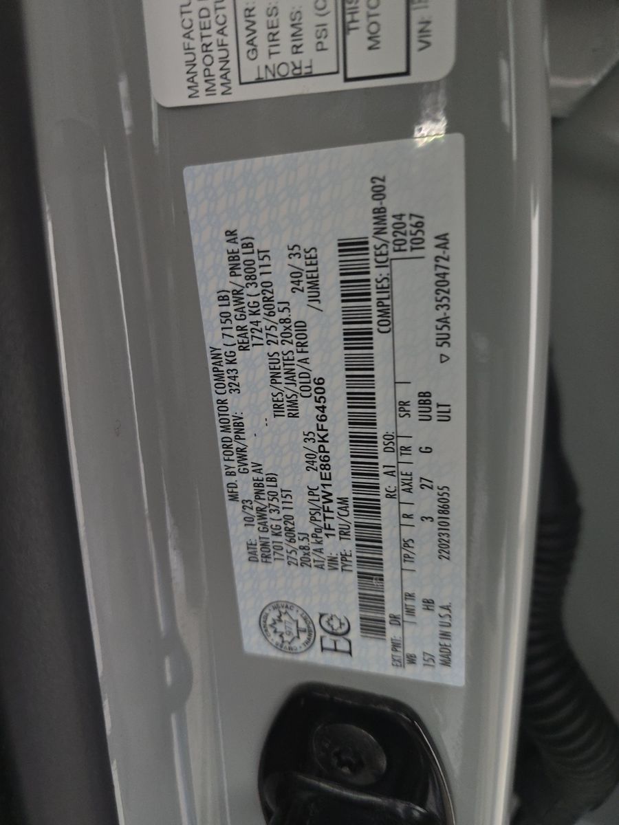 2023 Ford F-150 Lariat AWD