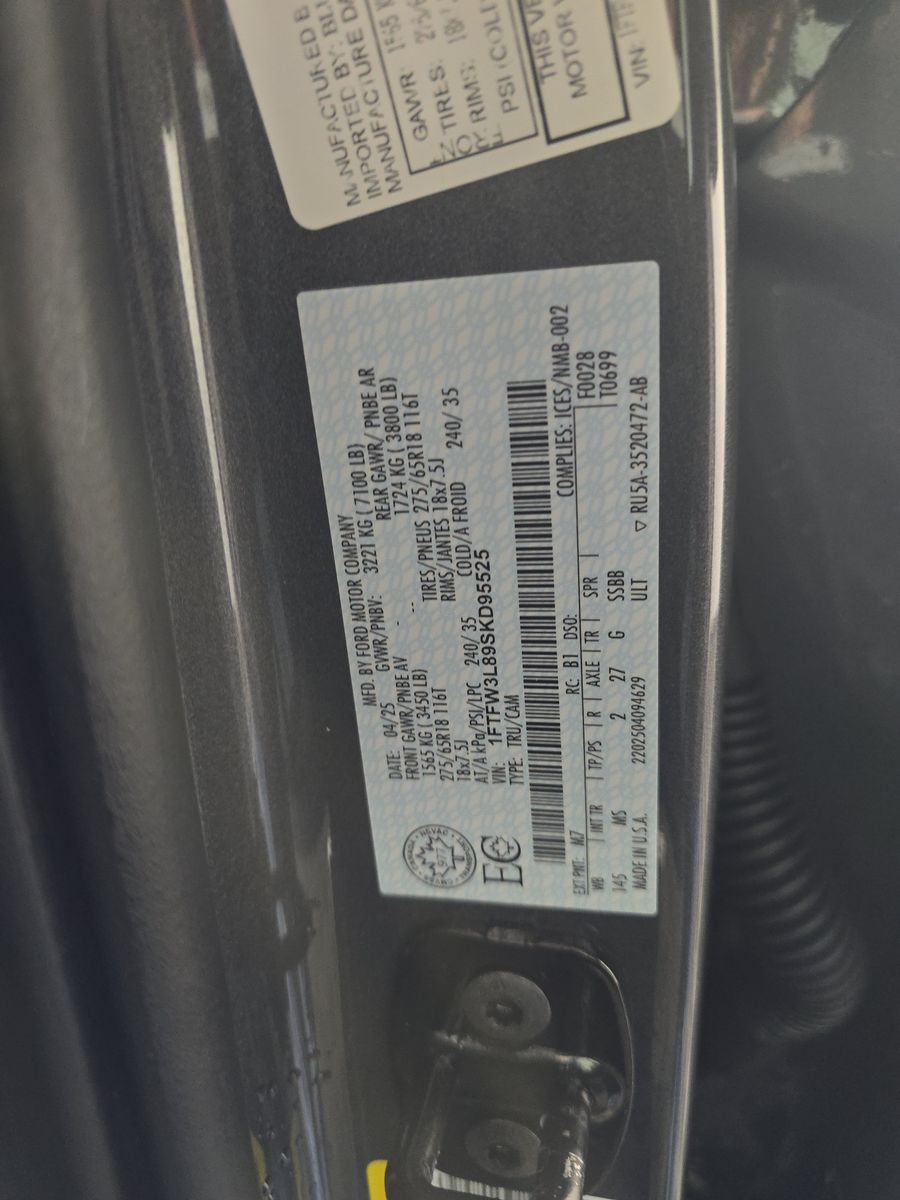 2025 Ford F-150 XLT AWD