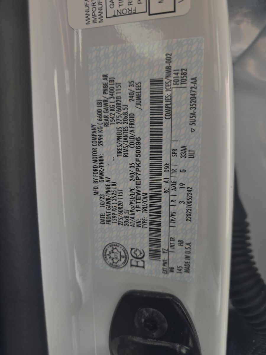 2023 Ford F-150 Lariat AWD