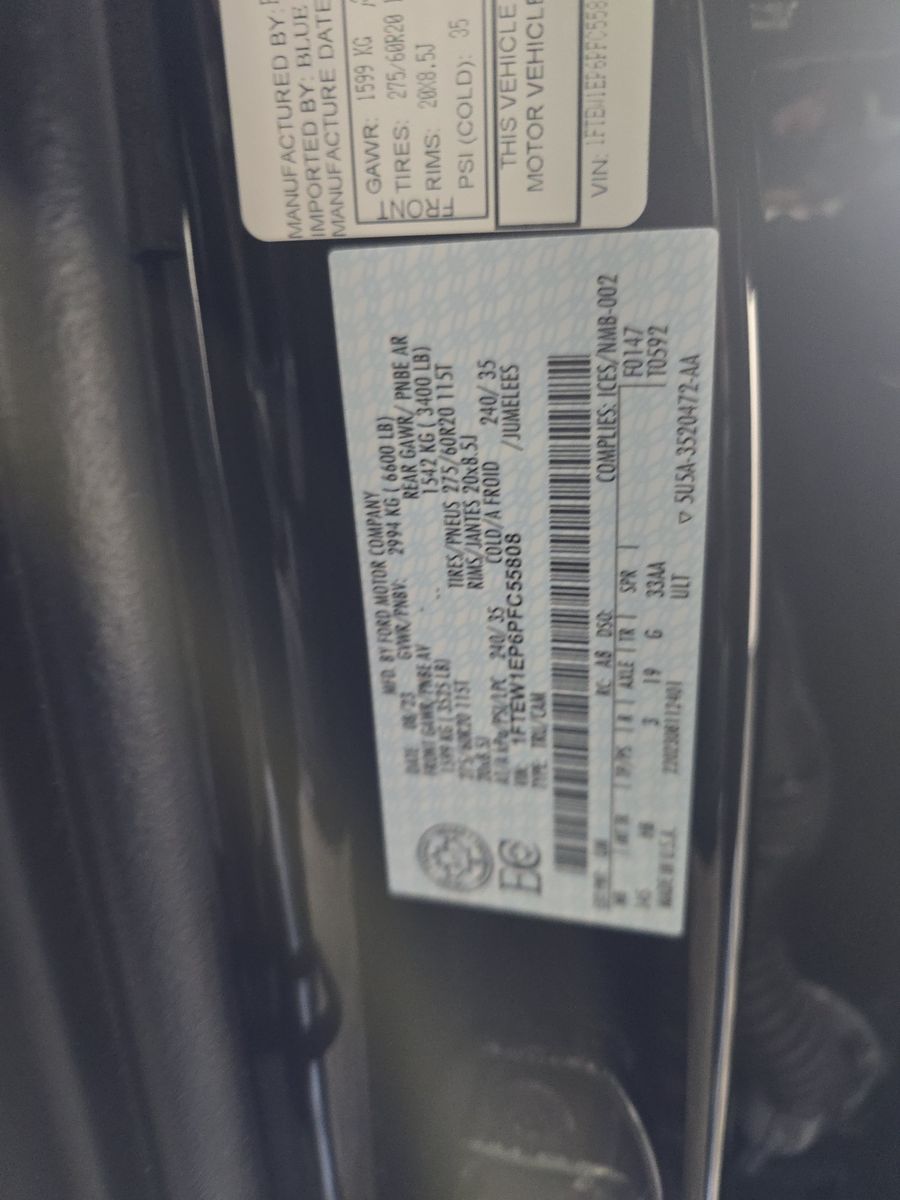 2023 Ford F-150 Lariat AWD