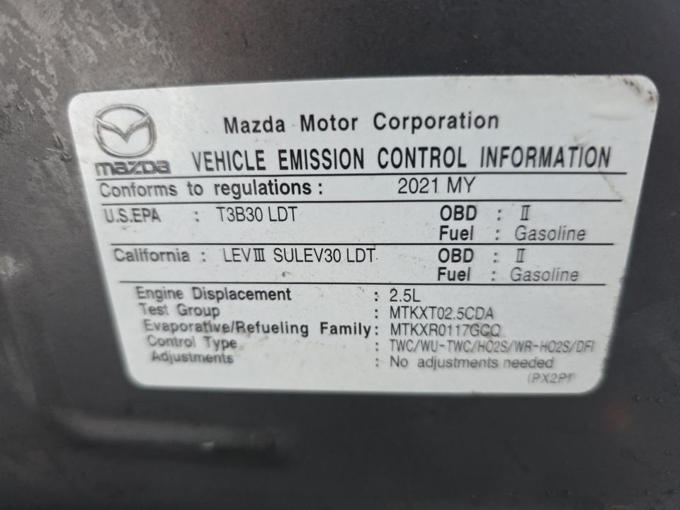 2021 MAZDA CX-5 Touring AWD