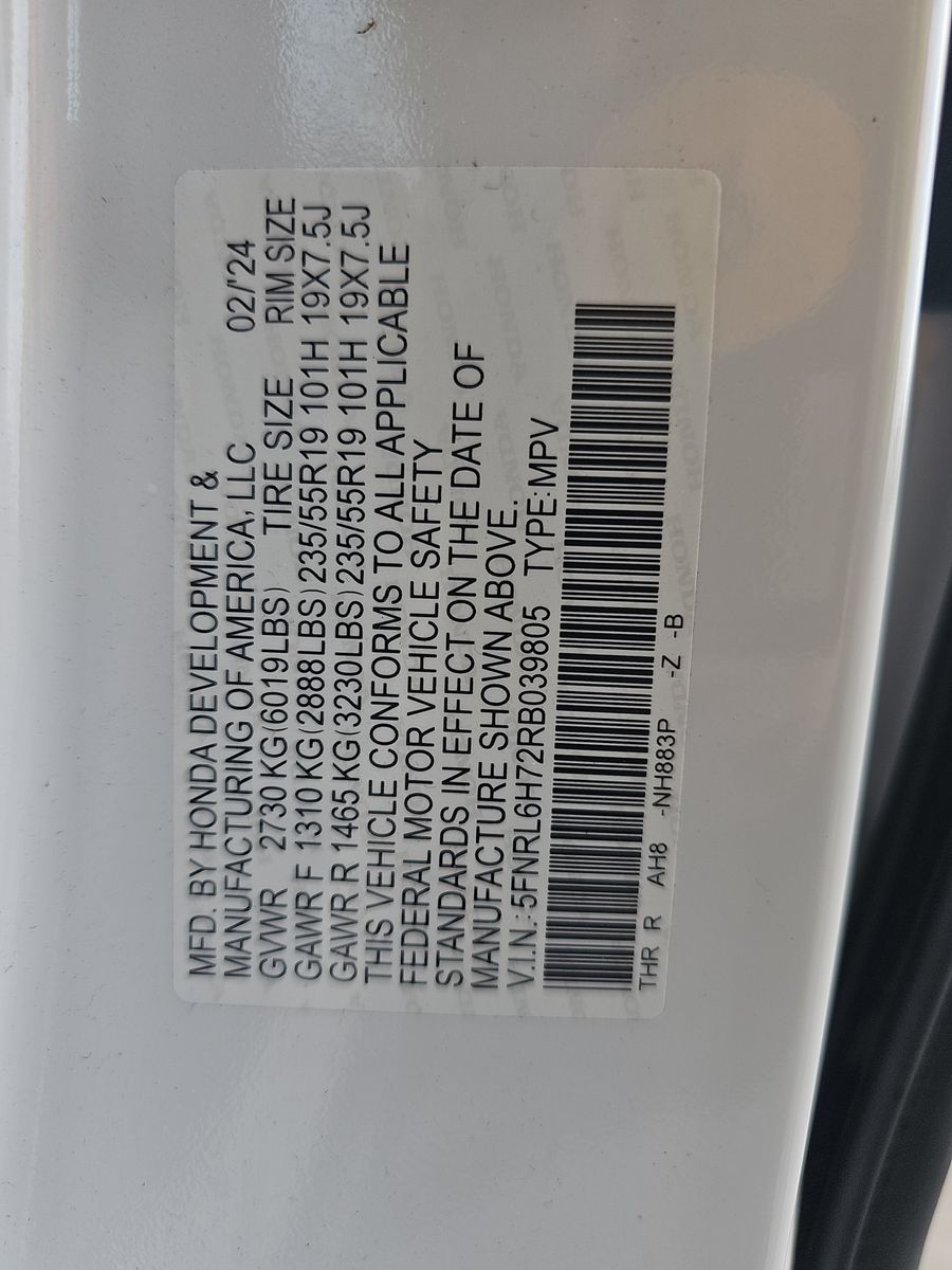 2024 Honda Odyssey Sport FWD