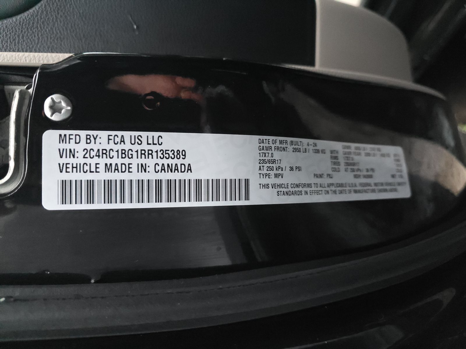 2024 Chrysler Pacifica Touring L FWD