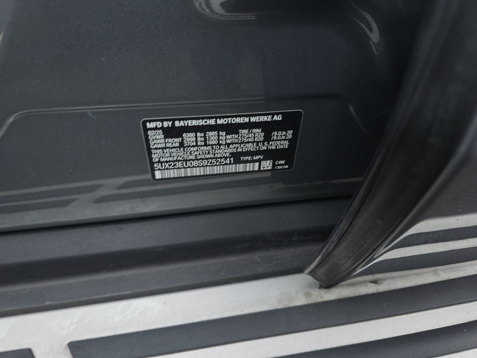 2025 BMW X5 xDrive40i AWD