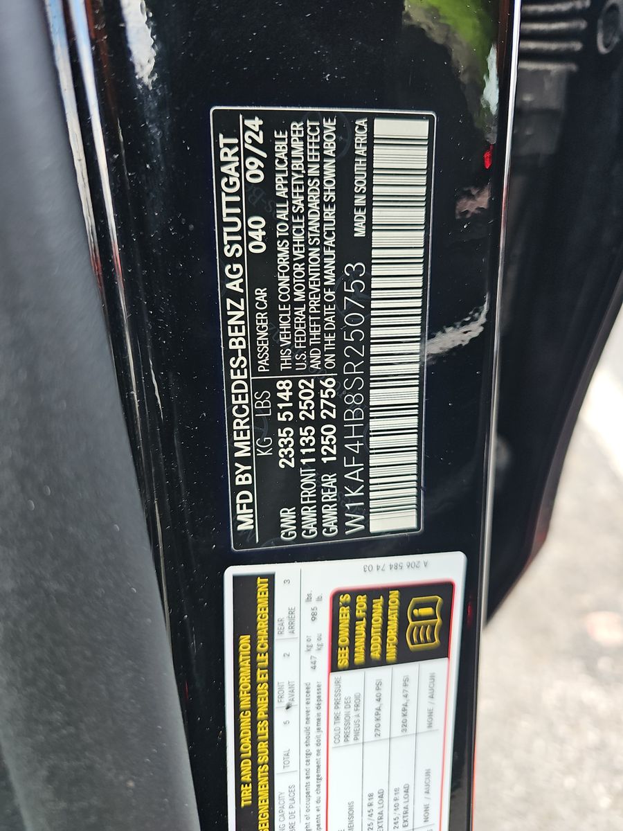 2025 Mercedes-Benz C-Class C 300 AWD