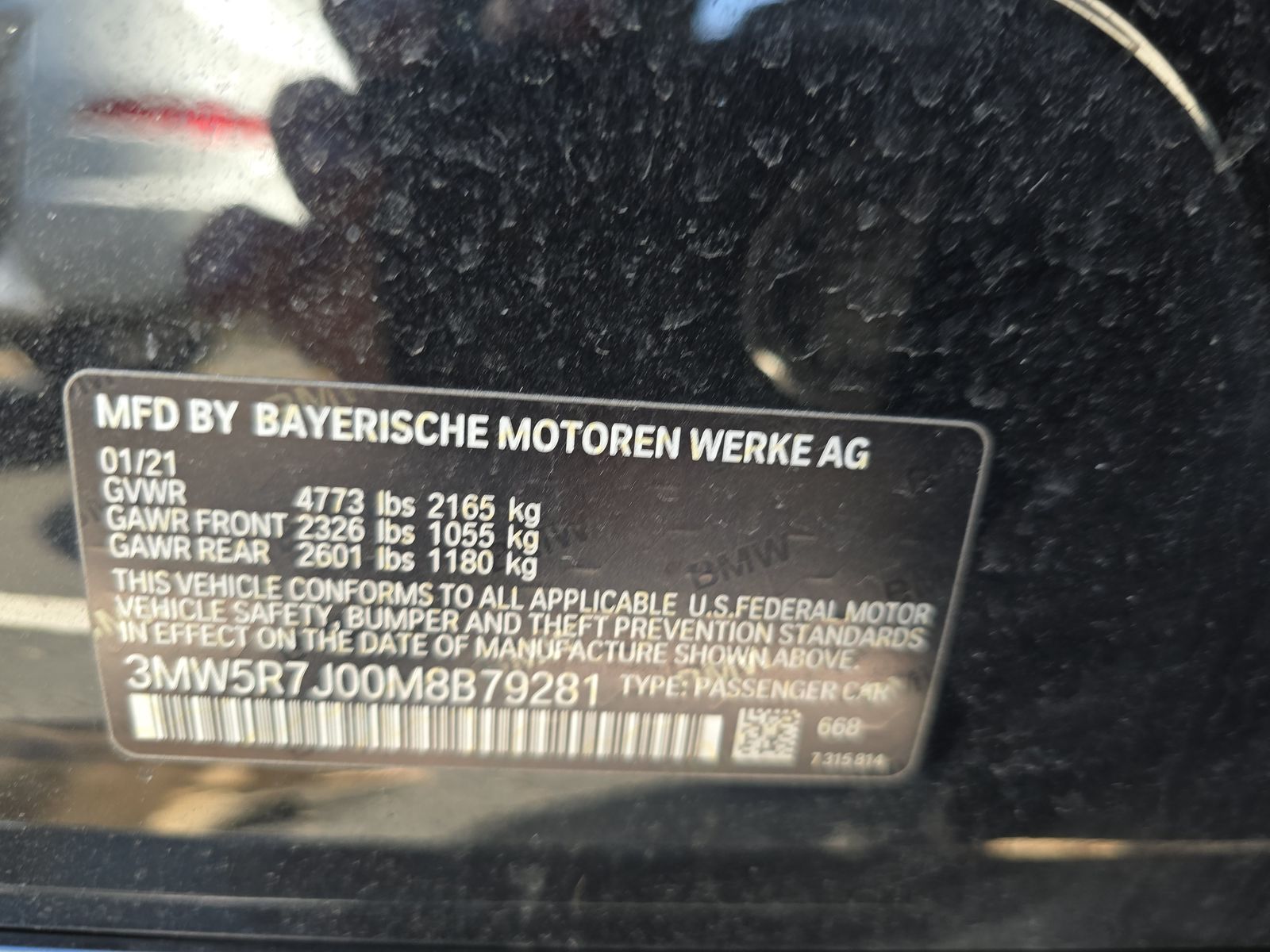 2021 BMW 3 Series 330i xDrive AWD