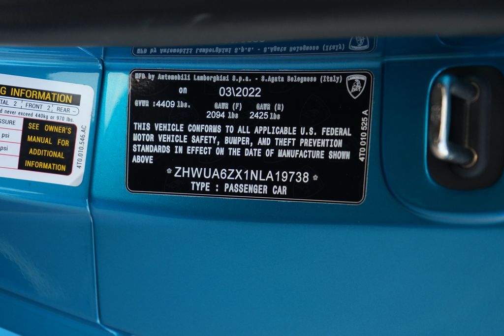 2022 Lamborghini Huracan STO RWD