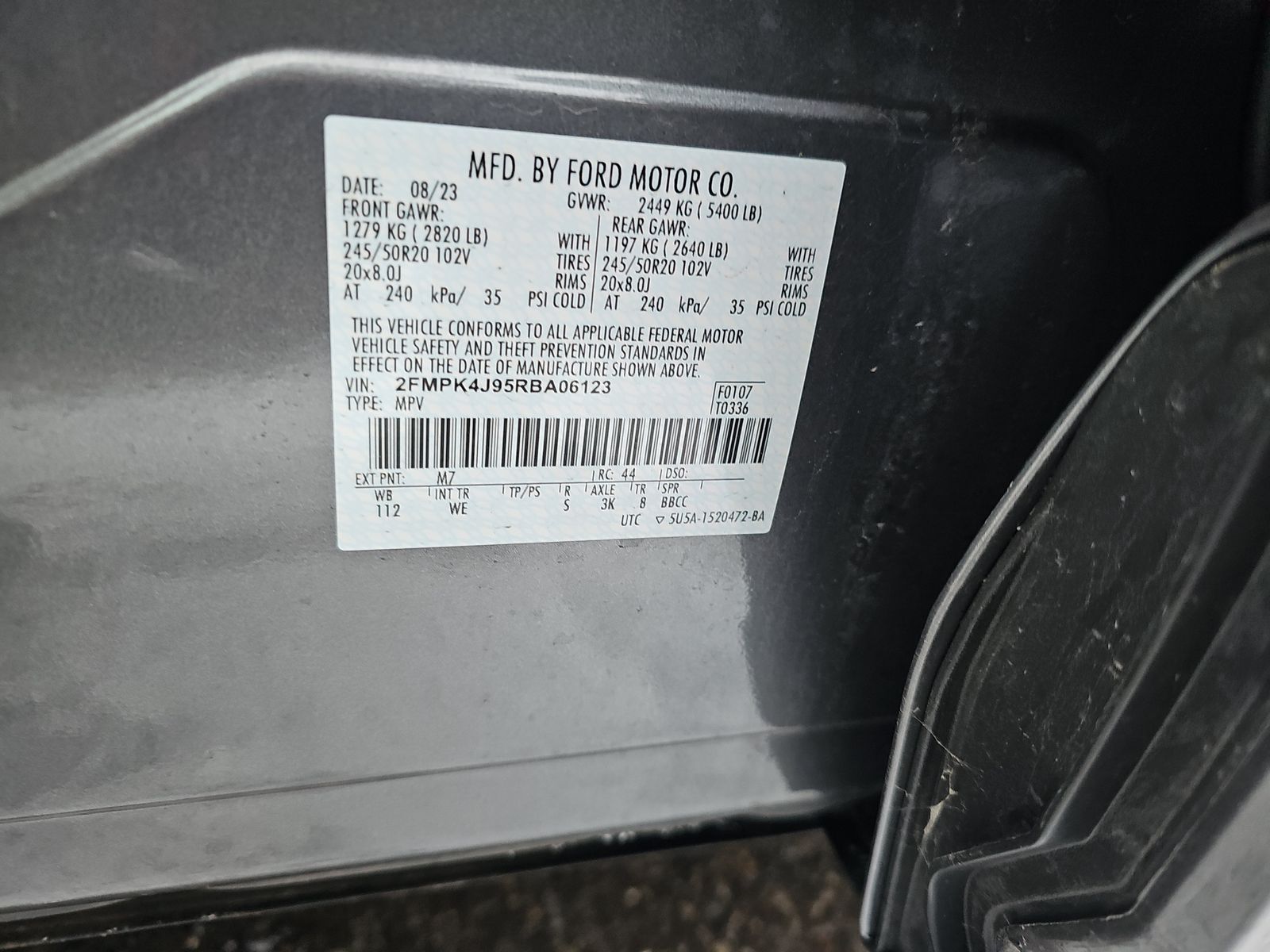 2024 Ford Edge ST-Line AWD