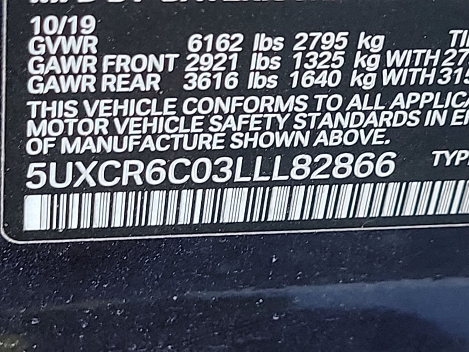 2020 BMW X5 xDrive40i AWD