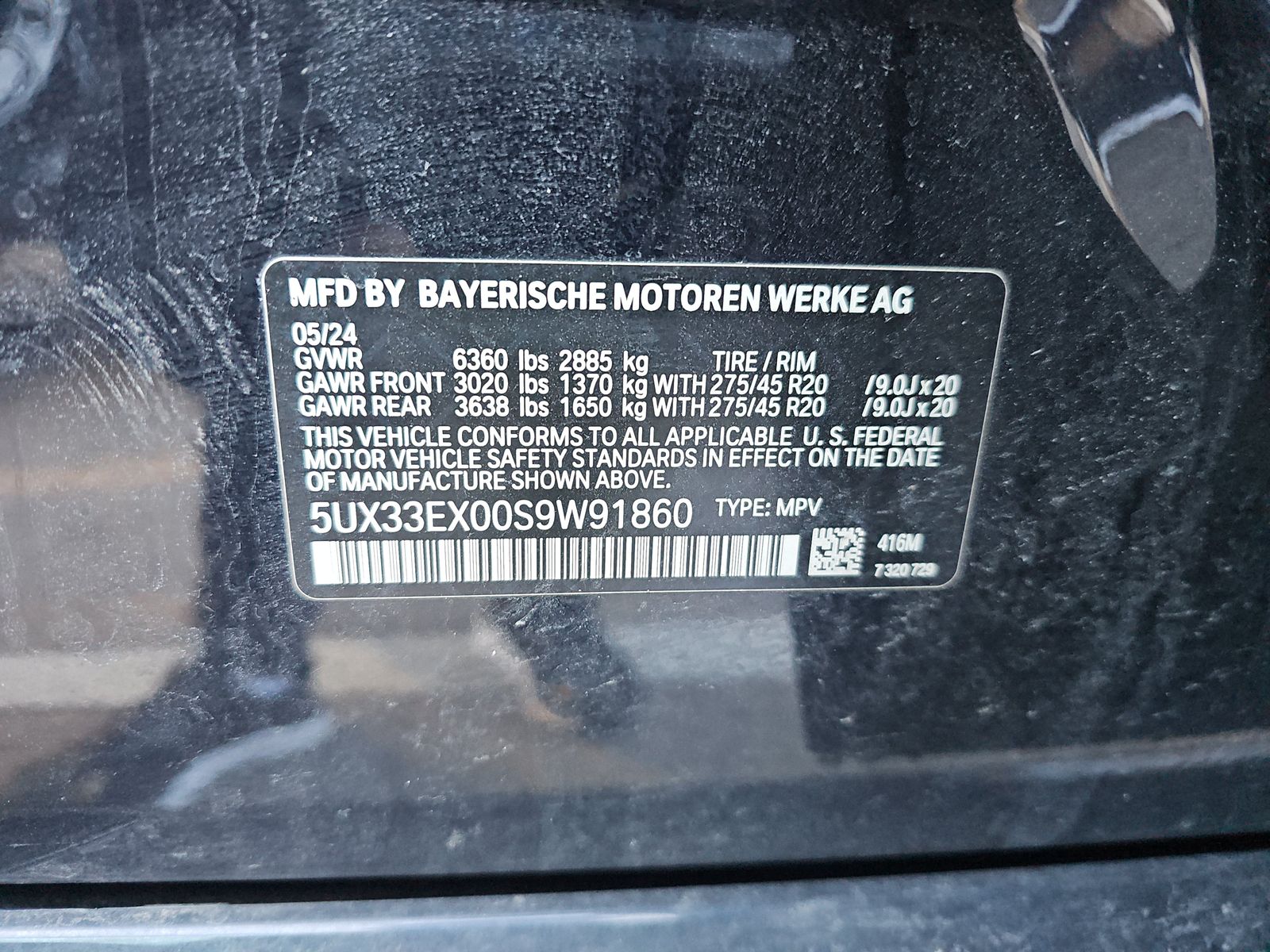 2025 BMW X6 xDrive40i AWD