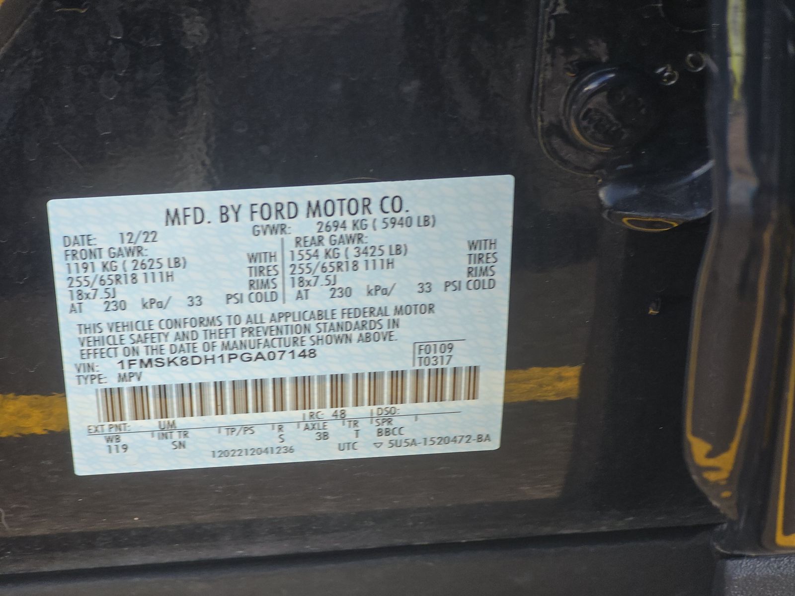 2023 Ford Explorer XLT AWD