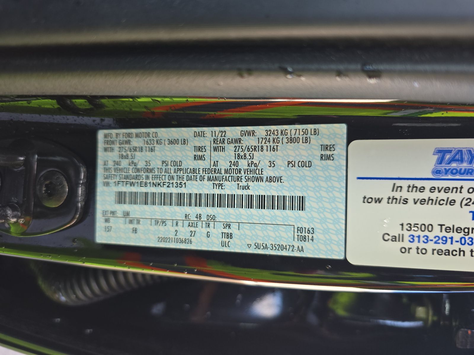 2022 Ford F-150 XLT AWD