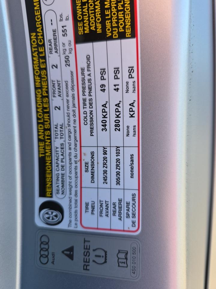 2018 Audi R8 V10 AWD