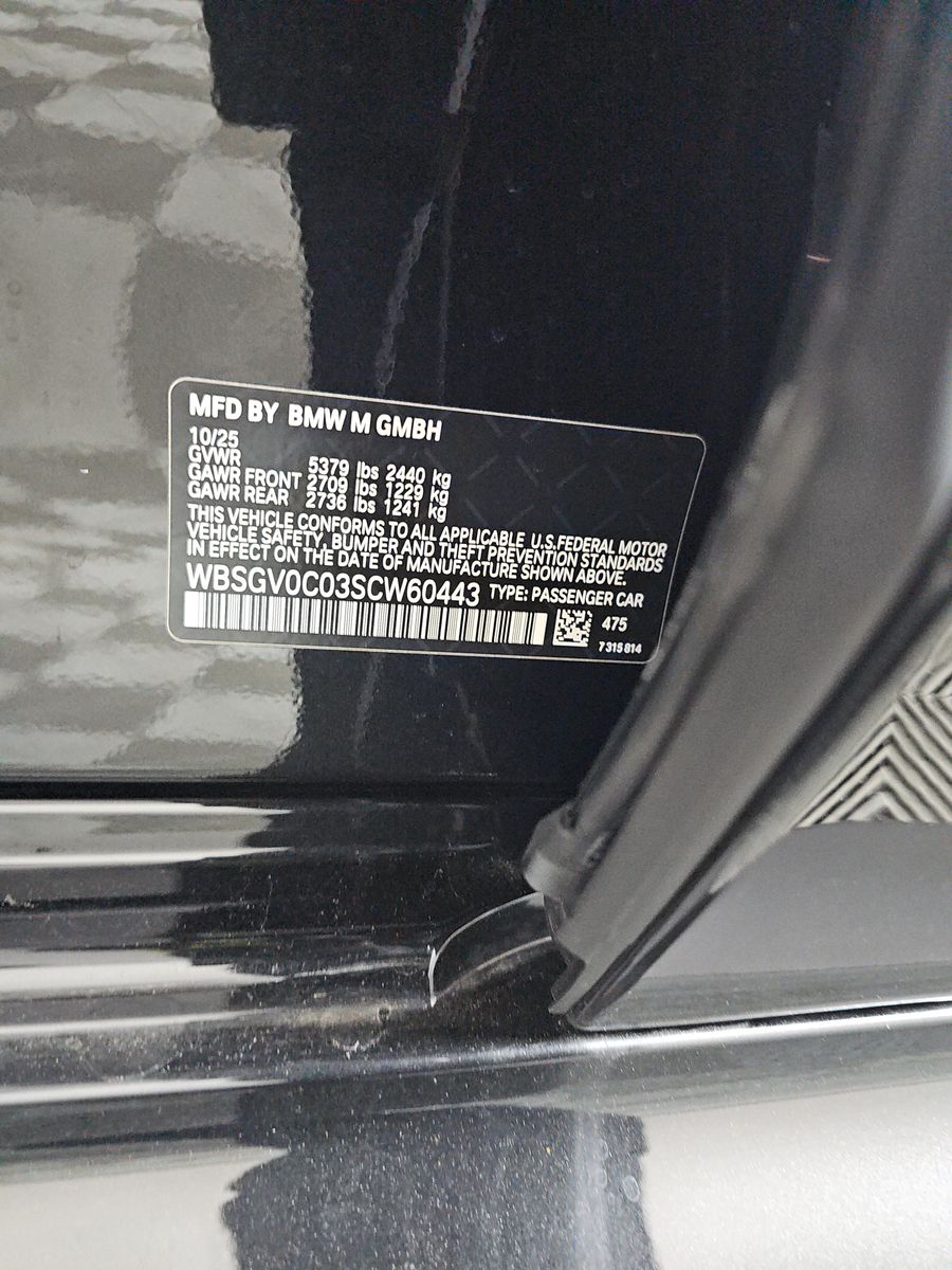 2025 BMW M8 Competition AWD