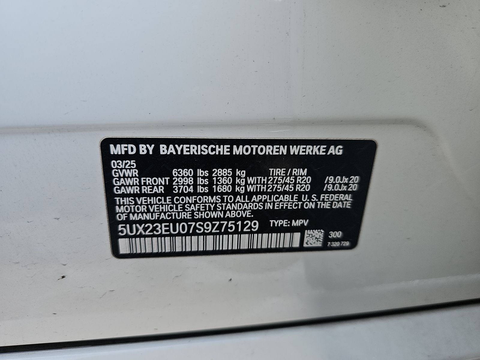 2025 BMW X5 xDrive40i AWD