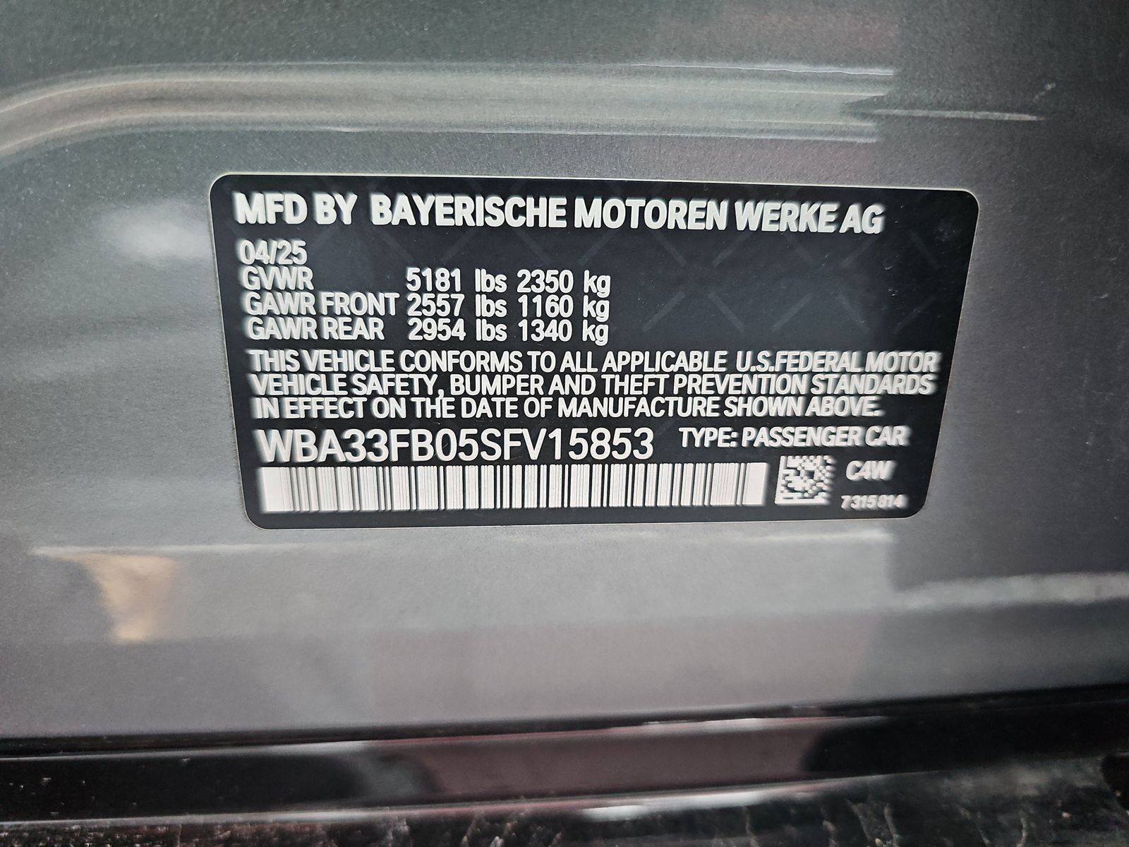 2025 BMW 4 Series 430i xDrive AWD