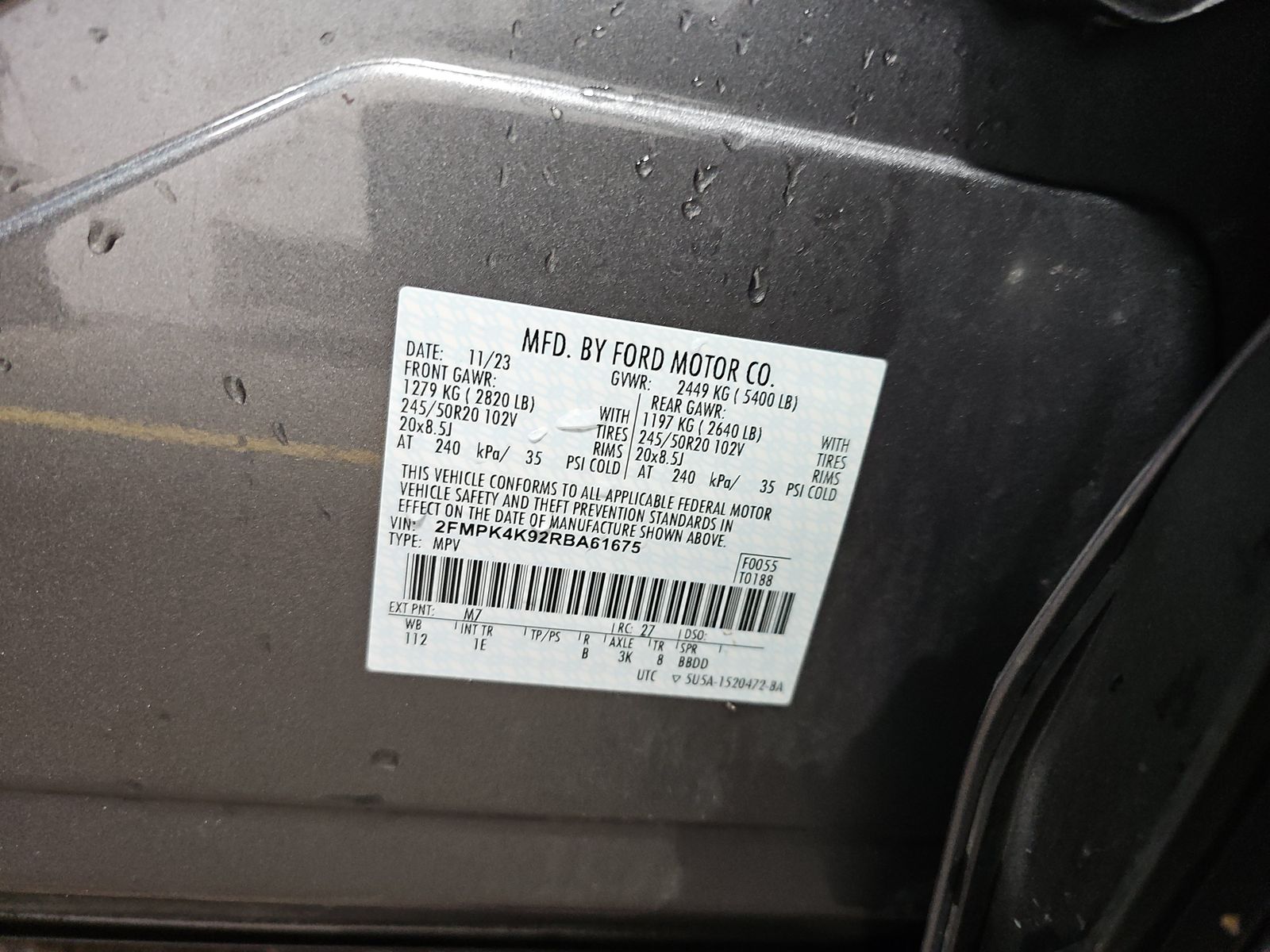 2024 Ford Edge Titanium AWD