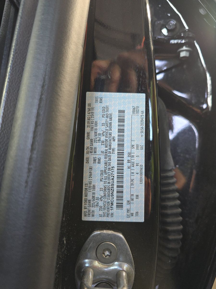 2025 Ford Escape Hybrid ST-Line Elite AWD