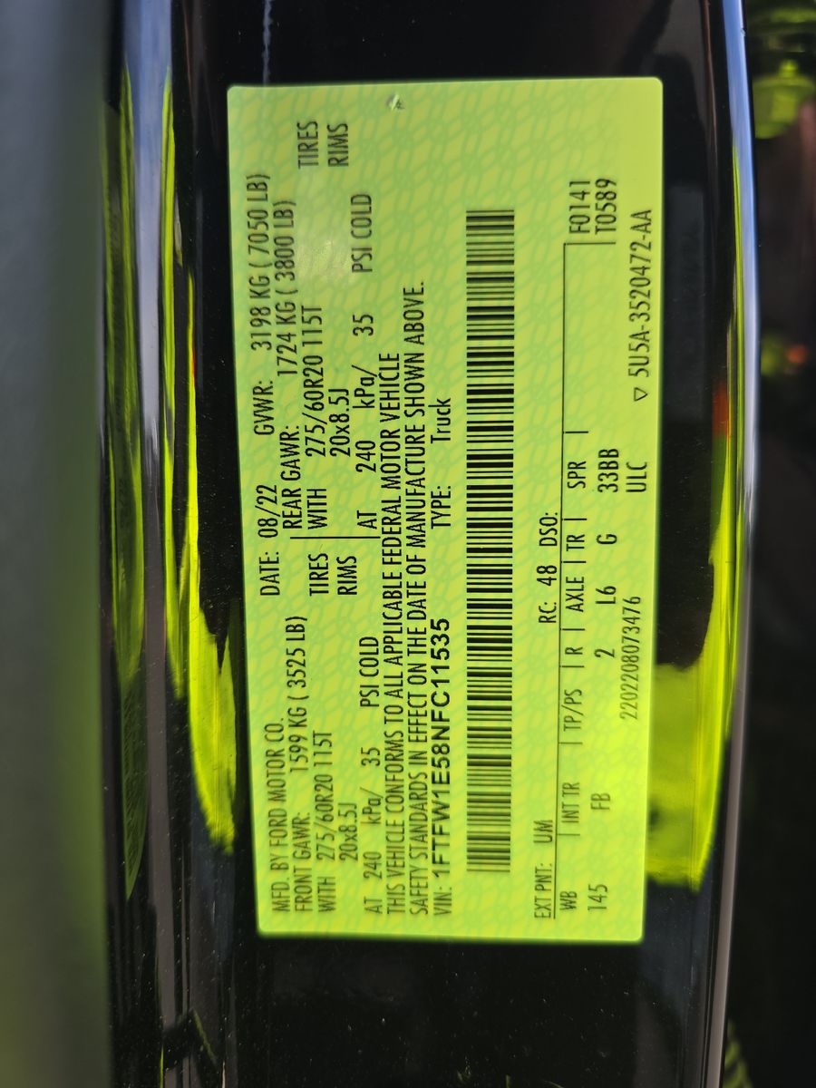 2022 Ford F-150 XLT AWD