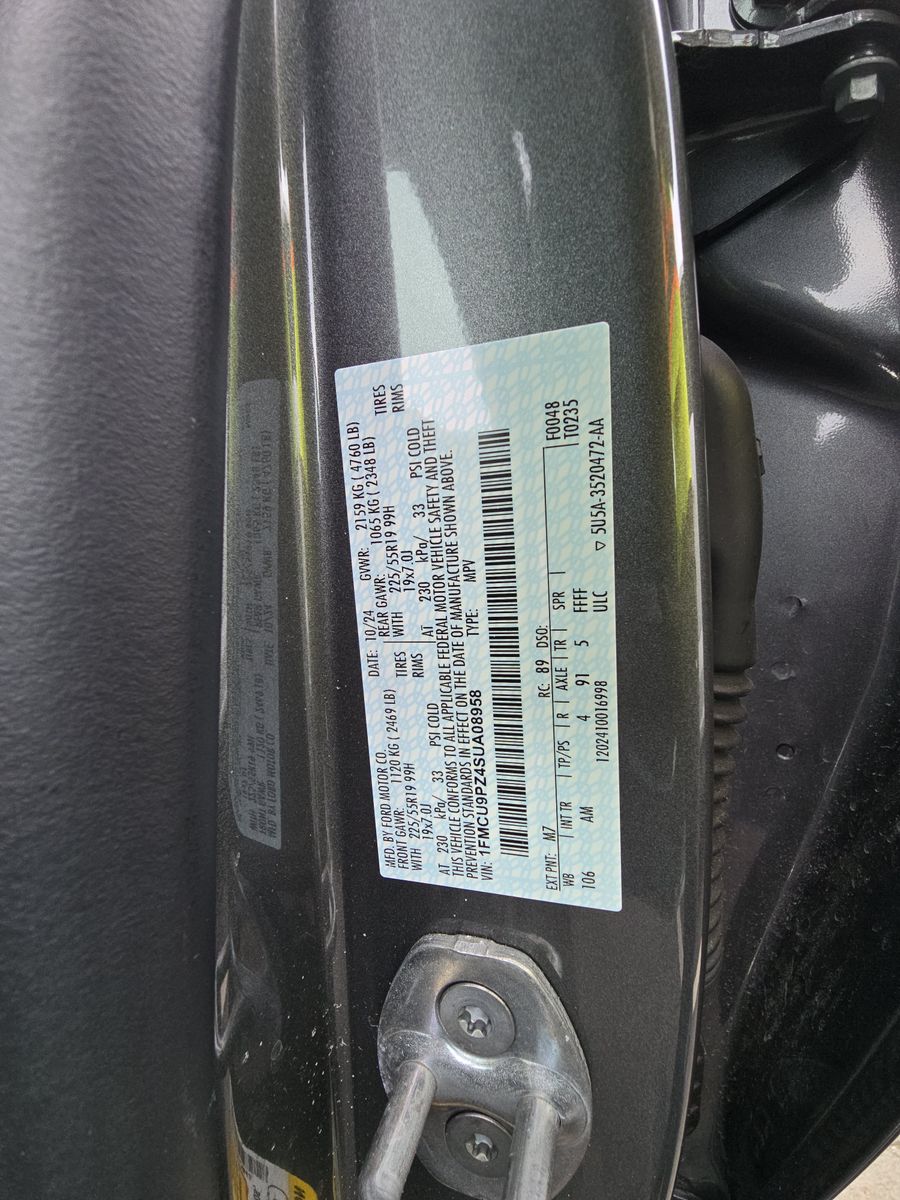 2025 Ford Escape Hybrid ST-Line Elite AWD