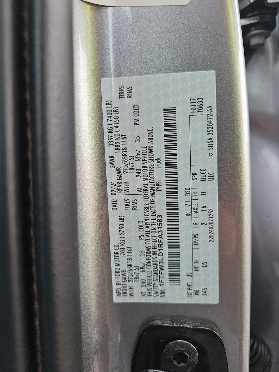 2024 Ford F-150 Hybrid XLT AWD