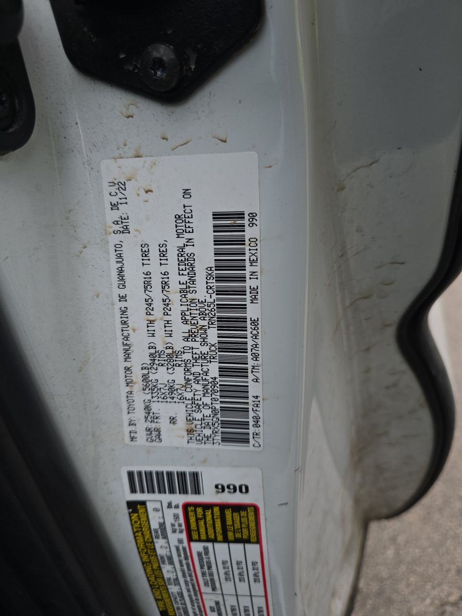 2023 Toyota Tacoma SR RWD