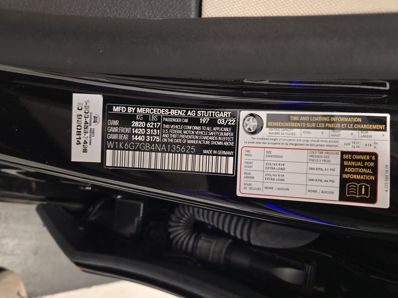 2022 Mercedes-Benz S-Class S 580 AWD