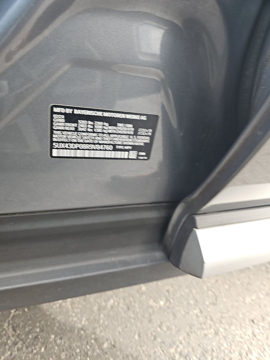 2024 BMW X3 sDrive30i RWD